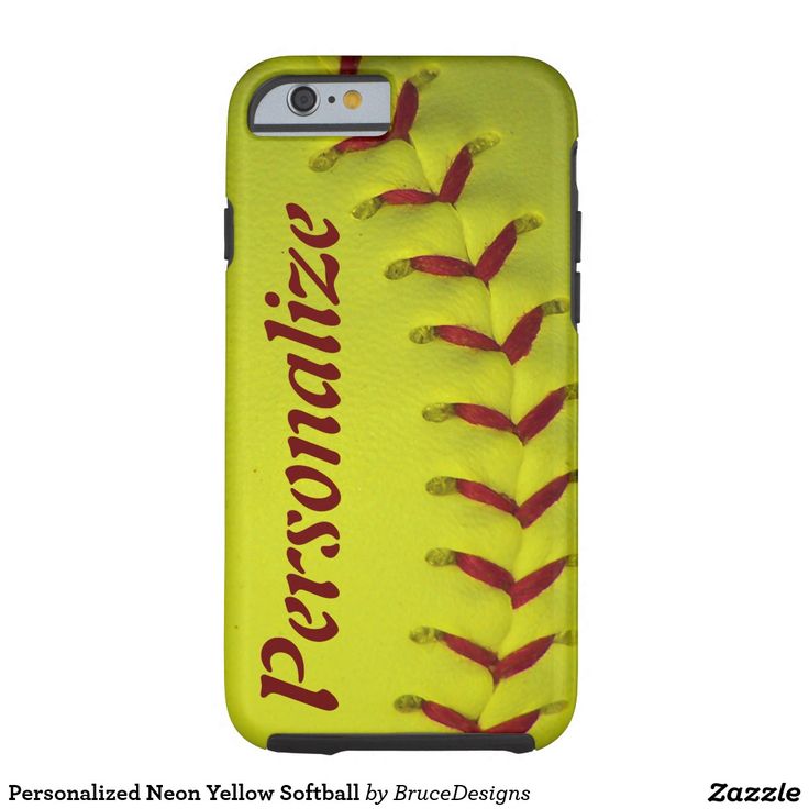Create your own iPhone / iPad case | Zazzle.com | Softball phone cases