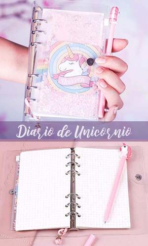 Agenda De Unicornio Diario Hecho A Mano Manos Dibujo Regalos Para Niños