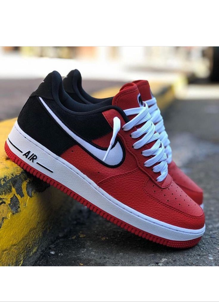 Nike air force 1 '07 lv8 1 mystic red/ white-black deals