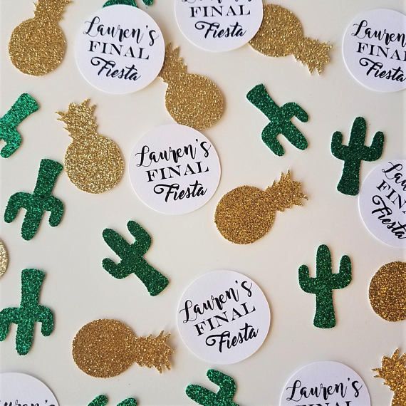 Bachelorette Confetti Personalized Bachelorette Party Decorations Confetti