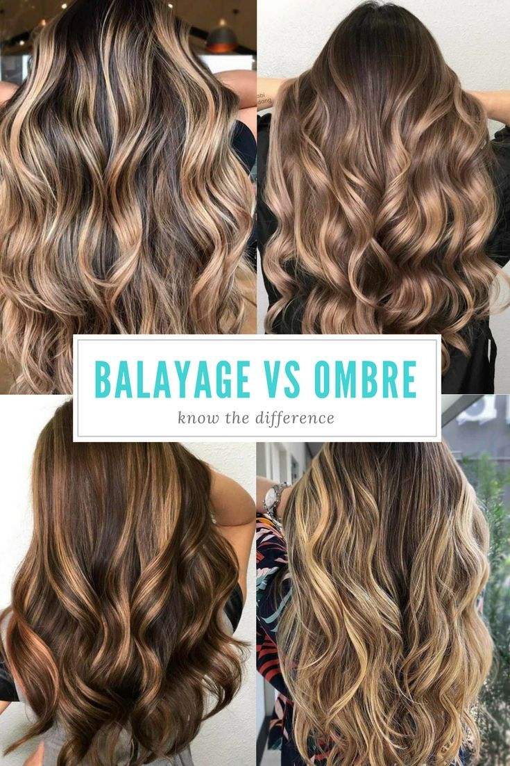 Hair Color 2017/ 2018 Balayage vs ombre, so what is the