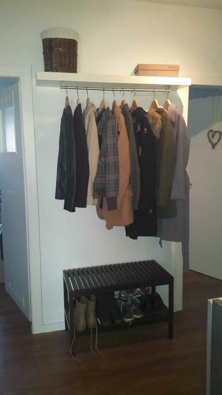 Garderobe Hack Lack Regal Und Grundtal Stange Wohnen Pinterest Garderobe Hack Lack Regal Und Grundtal Stange Wohnen Pinterest Hacks Ikea Diy