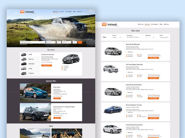Car rental web design Web design, Car rental, Design Car rental web design Web design, Car rental, Design