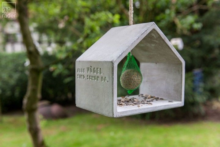 räder Futterhaus Freiluft aus Beton Vogelhäuser Haus und - haus und garten räder Futterhaus Freiluft aus Beton Vogelhäuser Haus und - haus und garten