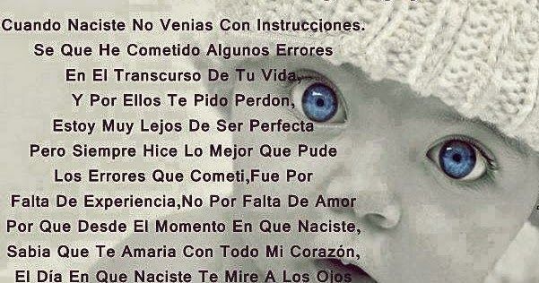 Pin En Frases Para Hijos