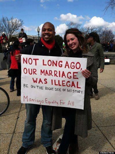 Legal advances of interracial marriages rights Men with shaved eyebrows