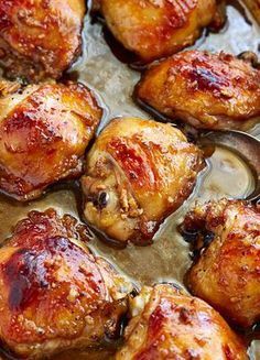 This chicken thigh marinade is the best. It's killer! Easy to make with a fe...