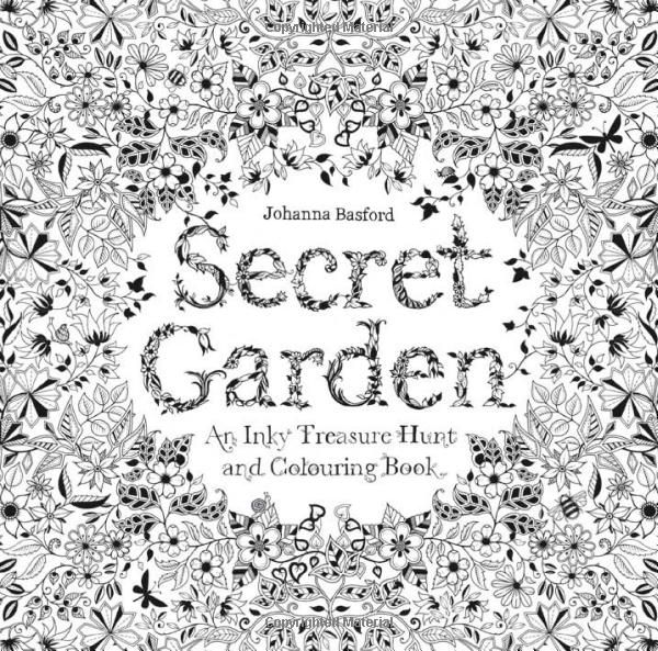 Collins Booksellers Has Secret Garden An Inky Treasure Hunt And Colouring Book By Johanna Basford Buy