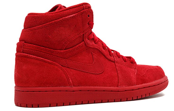 Air Jordan 1 Retro High Red Suede Gym Red/Gym Red 332550-603 | Air ...