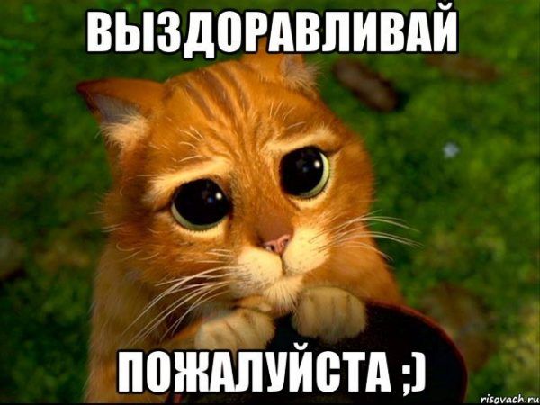 Открытки выздоравливай скорее анюта