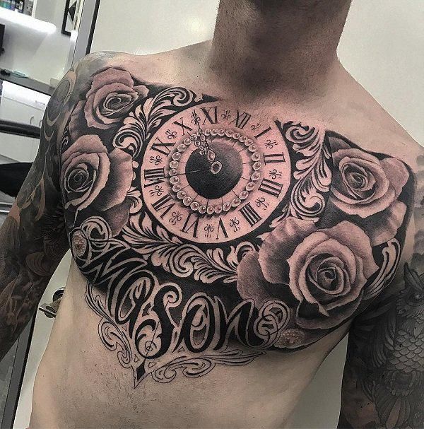 75 Nice Chest Tattoo Ideas Trong 2020 Hinh Xăm Nam Hinh Xăm Hinh Xăm Ngoi Sao