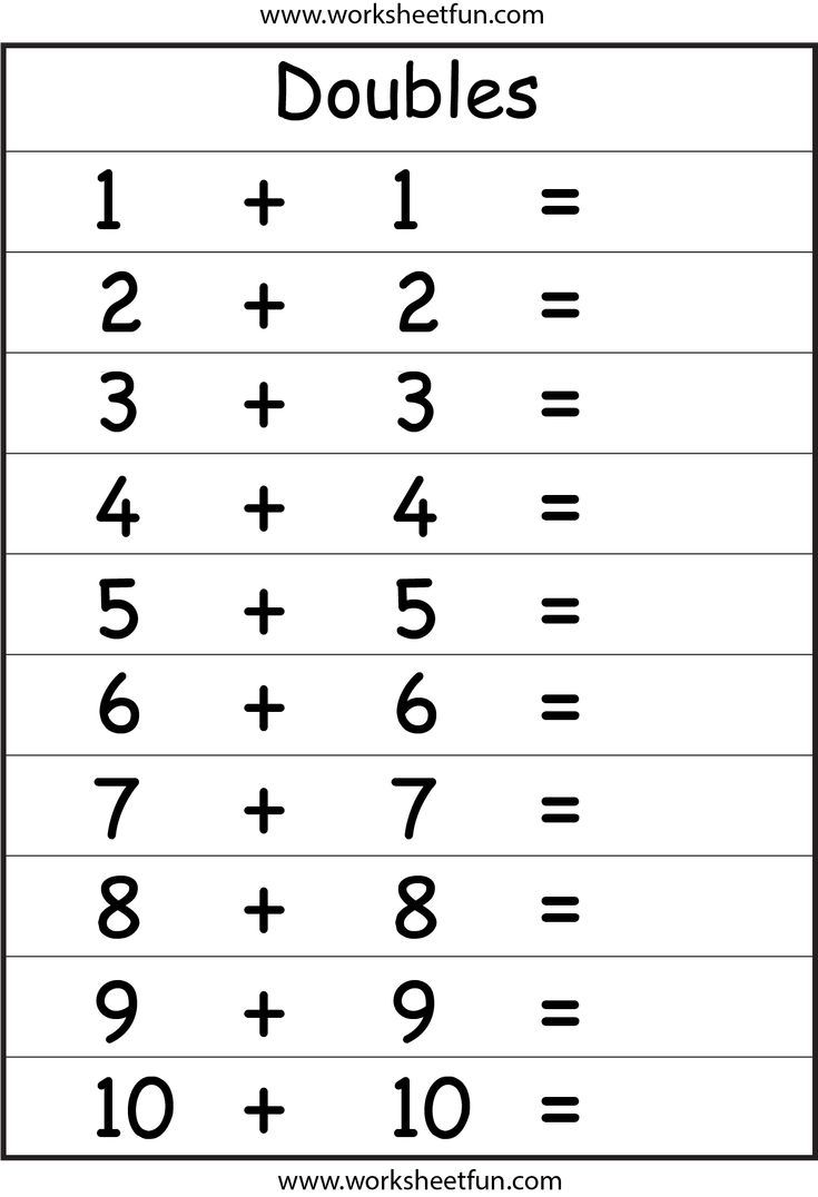 Worksheets Double Facts Worksheet best 25 addition worksheets for kindergarten ideas on pinterest adding doubles plus one worksheet free printable worksheets