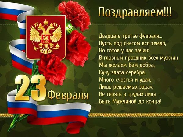 Stihi Na 23 Fevralya 2018 Dlya Detej Malchikam Ot Devochek Muzhchinam