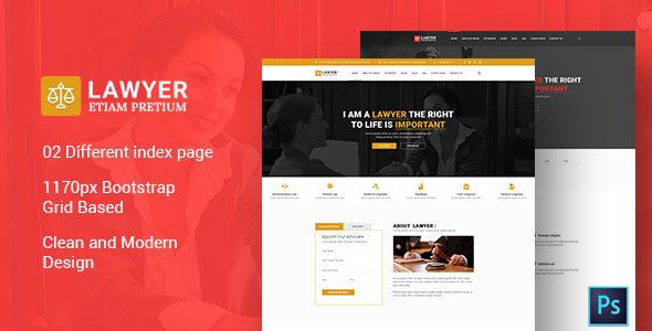 Lawyer PSD Template by limradesigns Lawyer PSD Template Lawyer PSD TemplateBased on Bootstrap, Lawyer PSD Template is super clean & modern business PSD template which perfectly suited Lawyers, Attorneys, Law Firm, Law Advisers, Legal Officers, Legal Advisers, Legal
