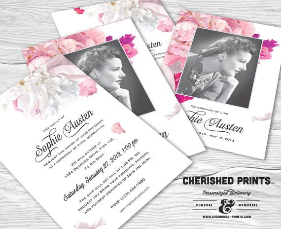 A memorial announcement can be a meaningful and practical way to give family and friends a keepsake of your departed loved one. For those who were unable to attend the funeral or memorial service, receiving a memorial announcement in the mail gives them a wonderful gift of remembrance that can help ease their grief.