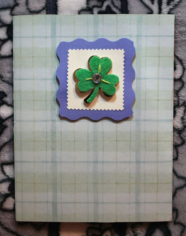 st patrick s day handmade greeting card designszoe