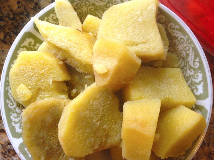 Jamaican Boiled Yellow Yam Recipe Yam Jamaican Boiled Yellow Yam Recipe Yam