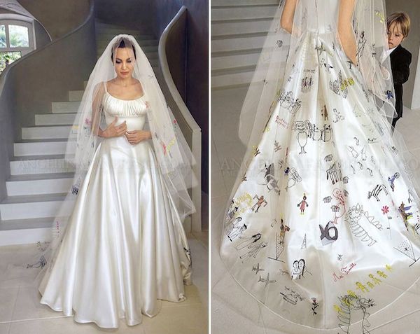 Angelina jolie red wedding dress pictures Angelina jolie red wedding dress pictures