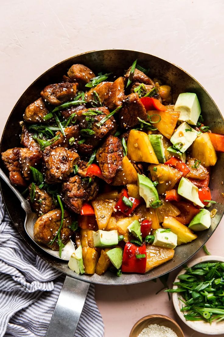 Pineapple Pork Stir-Fry with Peppers Recipe | The Modern Proper
