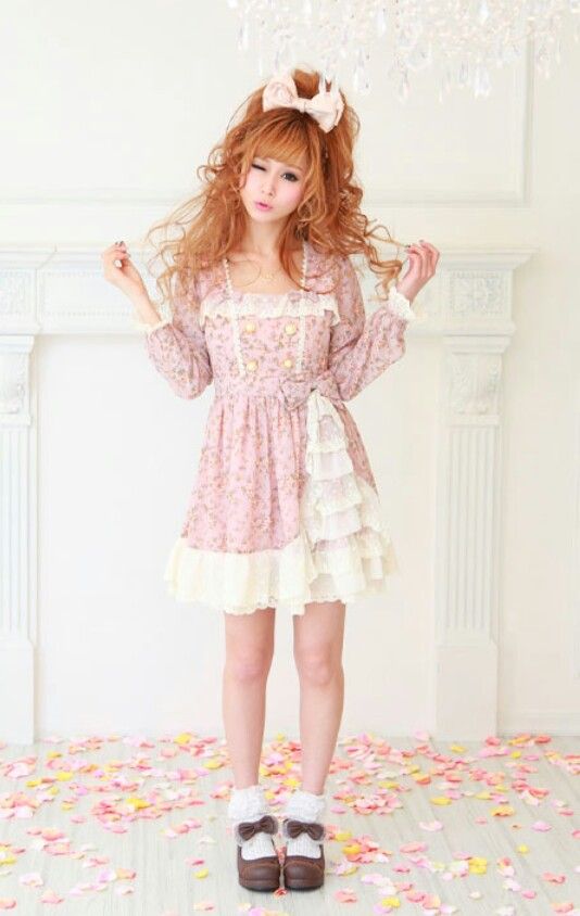 Hime Gyaru Outfit With Images Gyaru Fashion Fashion Kawaii Fashion