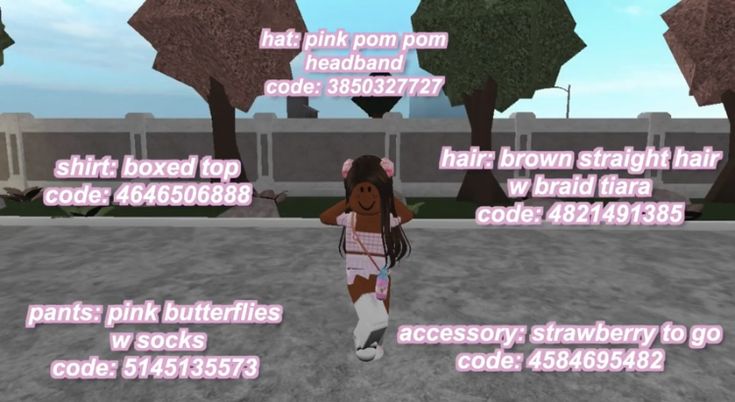 Pin by Athena on 《Bloxburg》 Pom pom headband, Brown straight hair Pin by Athena on 《Bloxburg》 Pom pom headband, Brown straight hair