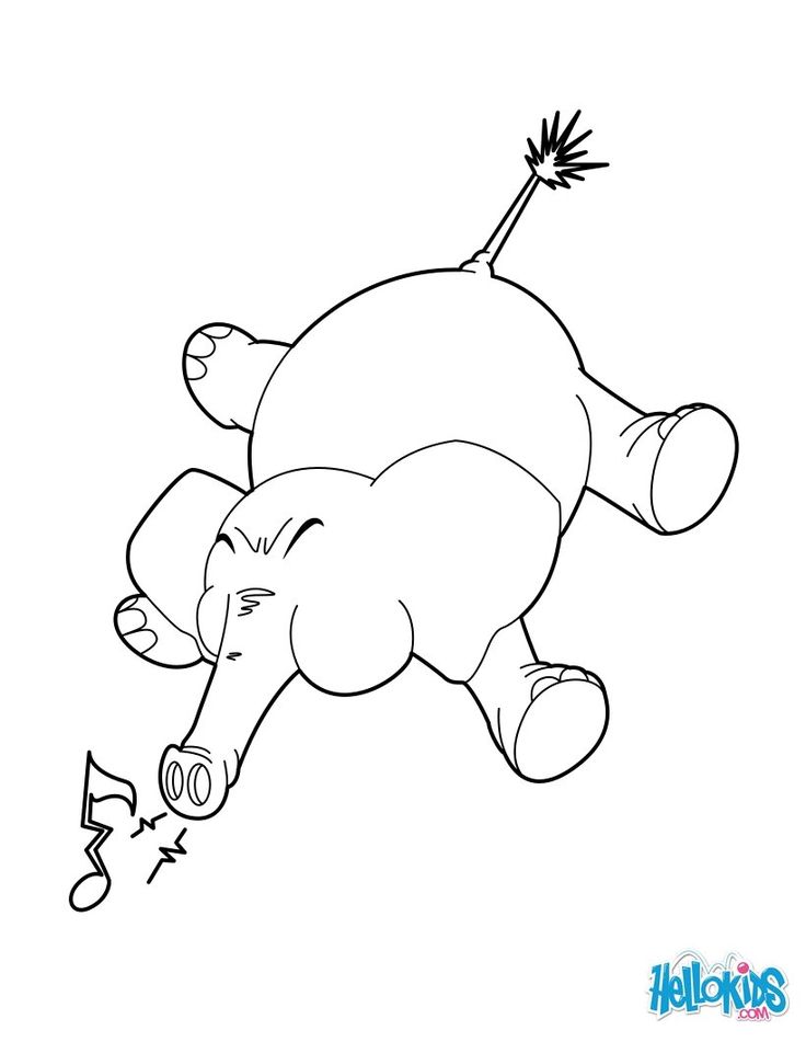 if you like this elephant trumpets coloring page share it with your friends they - Animal Coloring Worksheets if you like this elephant trumpets coloring page share it with your friends they - Animal Coloring Worksheets