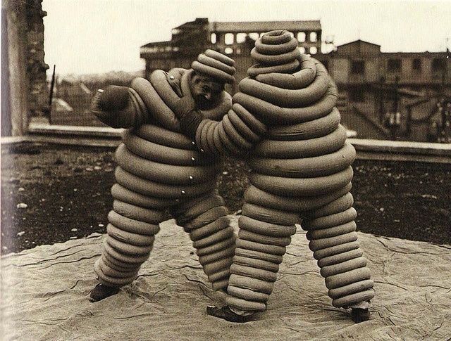 41 Strange On Twitter Historical Photos Michelin Man Historical<script async src=