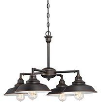 5 Light Chandelier Oil Rubbed Bronze Finish with Highlights 5 Light Chandelier Oil Rubbed Bronze Finish with Highlights