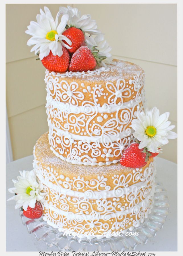 Semi Dressed Elegance A Twist On The Naked Cake Video Tutorial Semi Dressed Elegance A Twist On The Naked Cake Video Tutorial