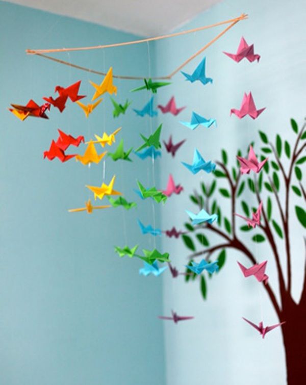 20 Origami Decor Ideas For A Kids Room Kidsomania Home 20 Origami Decor Ideas For A Kids Room Kidsomania Home Pinterest And Play Es