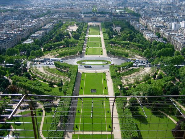Фото Марсова поля в Париже (84 фото)