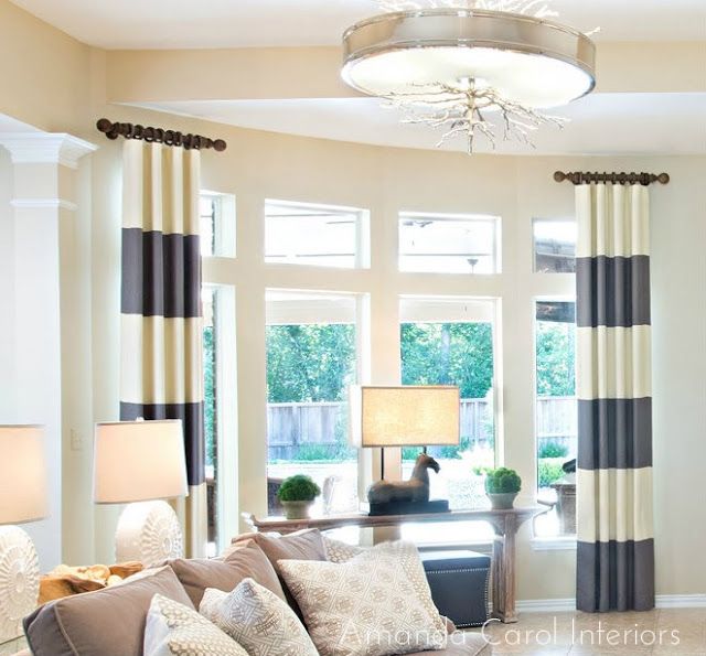 curtains for large living room windows sheer horizontal stripe drapes window treatments pinterest living room home and room curtains for large living room windows sheer horizontal stripe drapes window treatments pinterest living room home and room