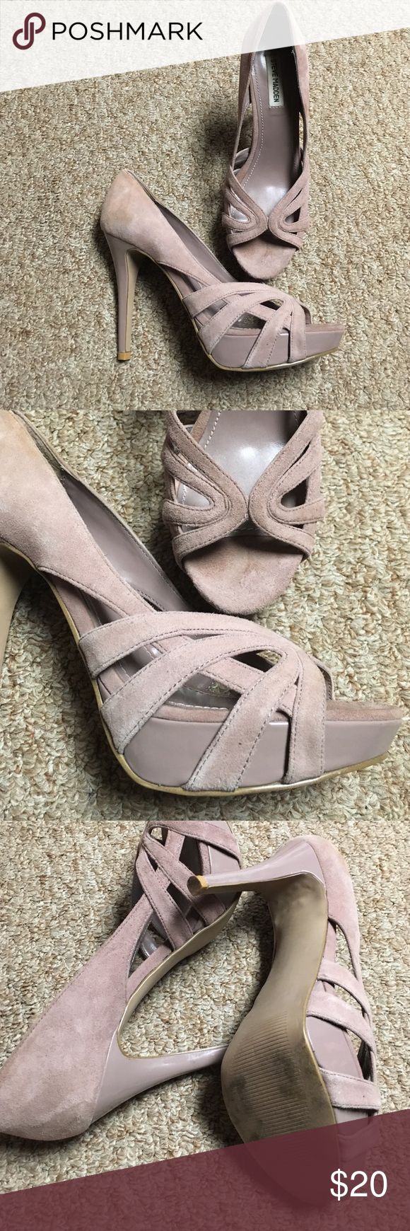 steve madden mauve heels
