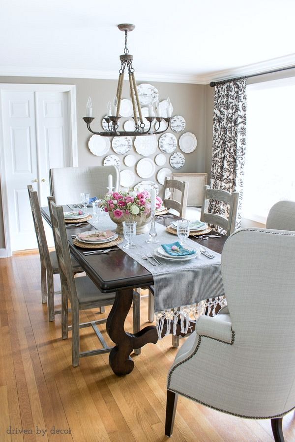 On The Hunt For Good Looking Inexpensive Dining Chairs I M Sharing 20 Of My Favorites Plu Easter Table Decorations Farmhouse Easter Decor Kitchen Table Decor