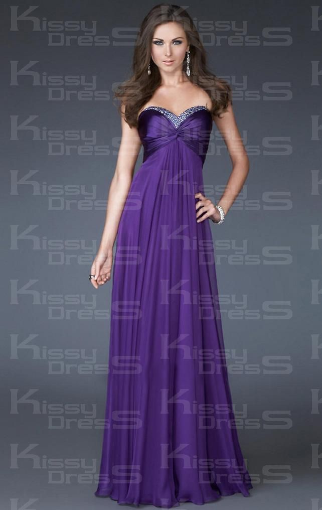 Elegant Chiffon Sheath Column Sweetheart Sleeveless Long Prom Dress Elegant Chiffon Sheath Column Sweetheart Sleeveless Long Prom Dress