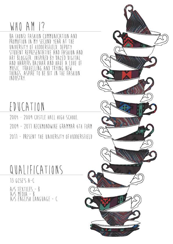 textile design resumes