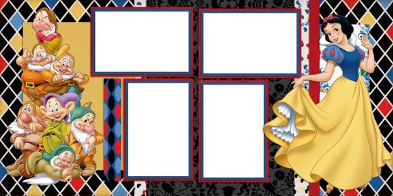 217 best Snow White images on Pinterest | Scrapbook layouts, Scrapbook