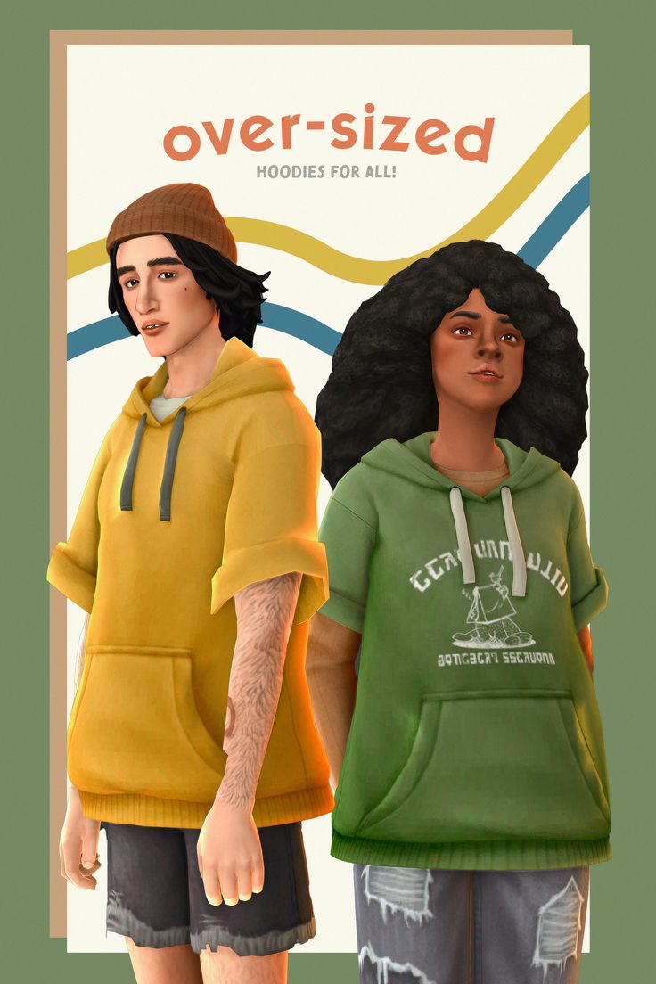 Over sized Hoodies Mossylane On Patreon In 2022 Sims 4 Toddler satirical-image-of-kanye-west-with-oversized-hands-on-craiyon
