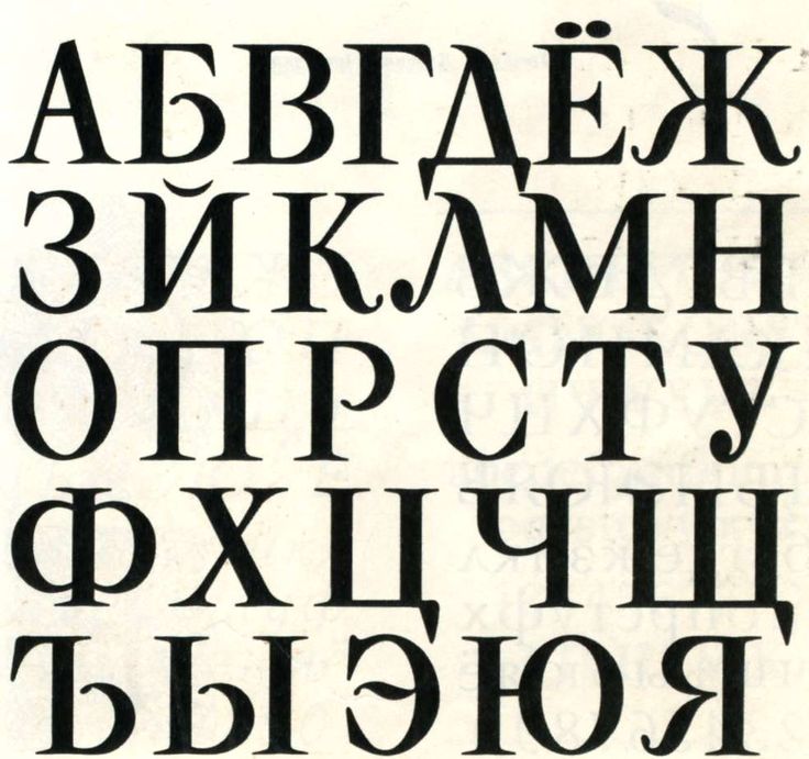 Идеи, шрифты в картинках
