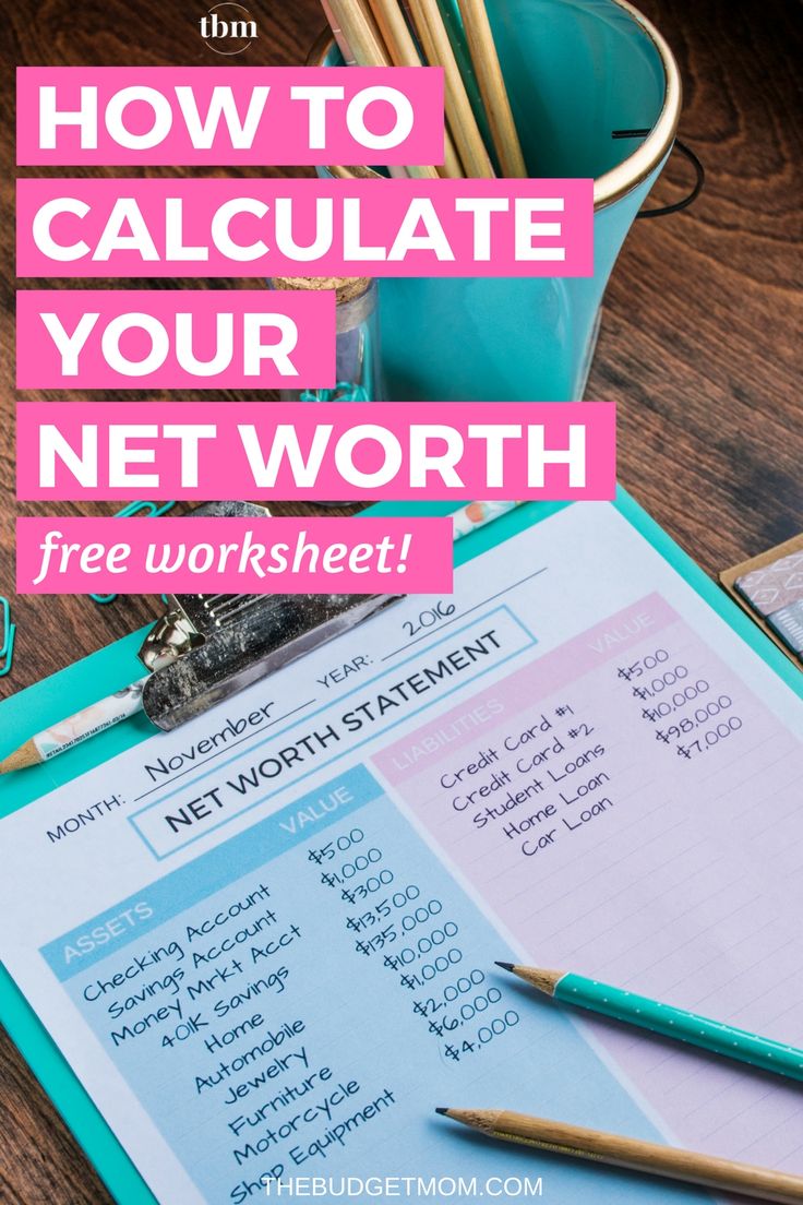 how to calculate liquid net worth