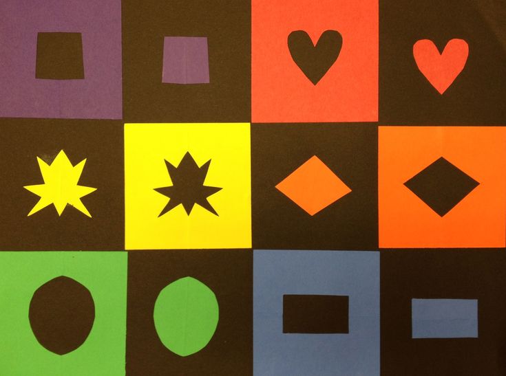 Shape And Space Artwork : Best art positive and negative space images on