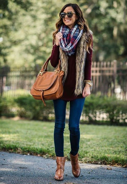 Pin do(a) Karolina Santana em t de 2019 | Pinterest | Colete de inverno, Moda inverno e Look com colete