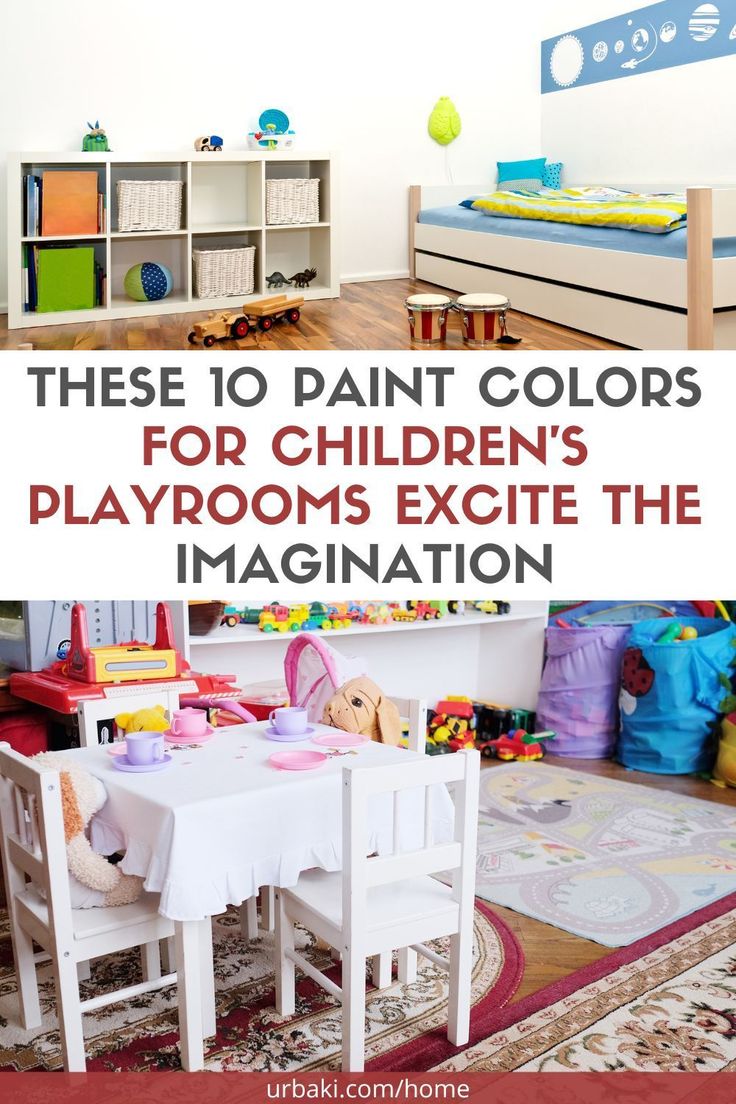 These 10 Paint Colors For Children S Playrooms Excite The Imagination B5d8cf9608e120400627708ecae95766