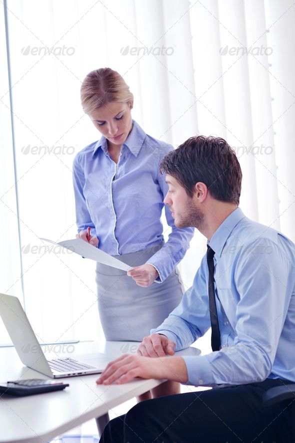 business people in a meeting at office ... adult, background, briefing, business, businessman, caucasian, communication, computer, conference, corporate, discussion, document, education, executive, female, girl, graphs, group, happy, interior, job, laptop, looking, male, man, manager, meeting, men, modern, office, people, person, portrait, professional, seminar, sitting, smiling, success, suit, table, team, teamwork, together, training, white, woman, women, work, worker, young