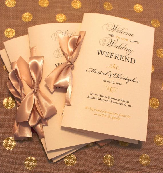 Mer enn 25 bra ideer om Wedding booklet på Pinterest - sample welcome letter Mer enn 25 bra ideer om Wedding booklet på Pinterest - sample welcome letter