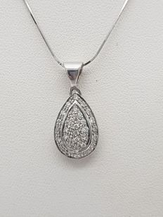 dames ketting witgoud dames ketting witgoud
