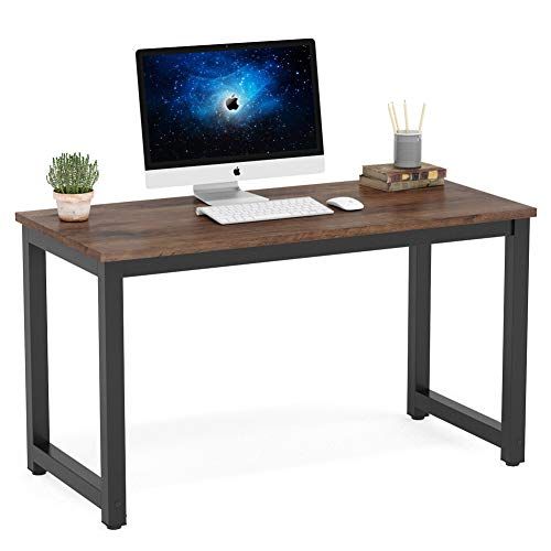 J/&M Computer Desk PC Laptop Table Workstation Study Home Office Wood Furniture