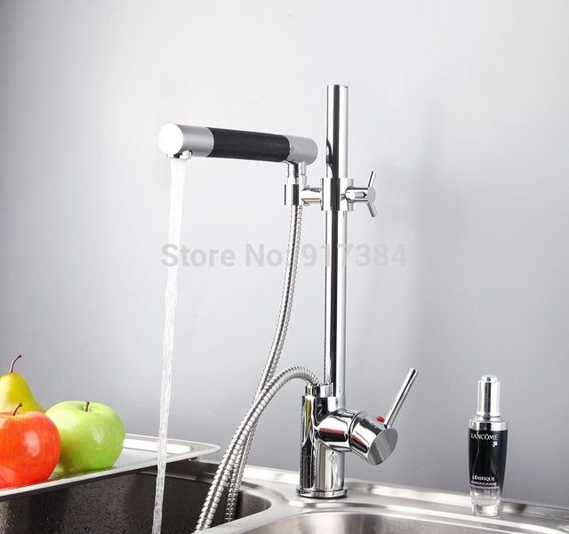 23 Best Good Kitchen Faucets Images On Pinterest Pull Out Kitchen Faucet Polished Chrome Deck Mount One Hole Handle Mixer Tap Taps