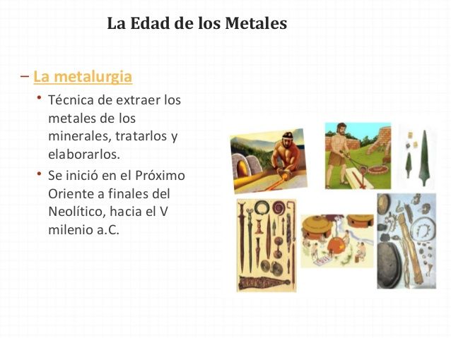 La Edad De Los Metales El Cobre Castellon Almeria