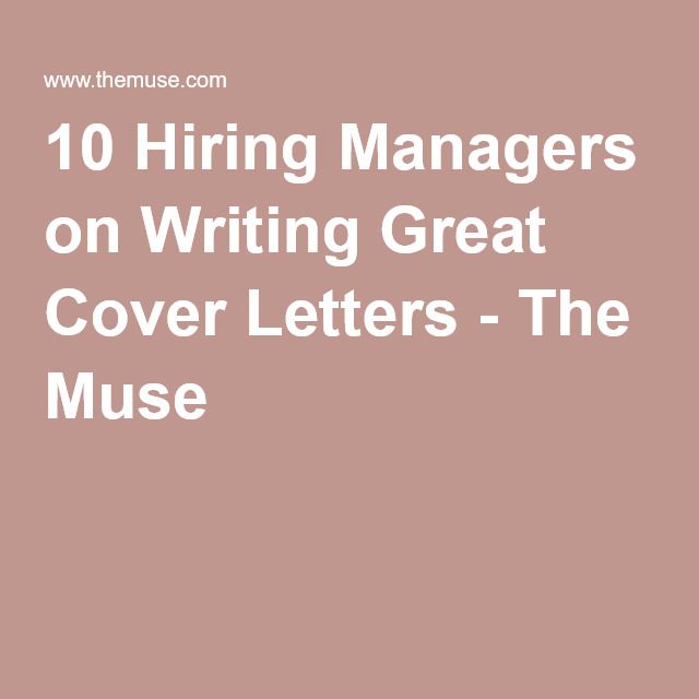 writing great cover letters